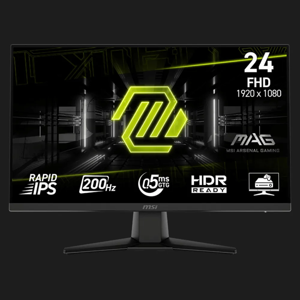 Монітор MSI 23.8" MAG 242F IPS 200Hz (UA)