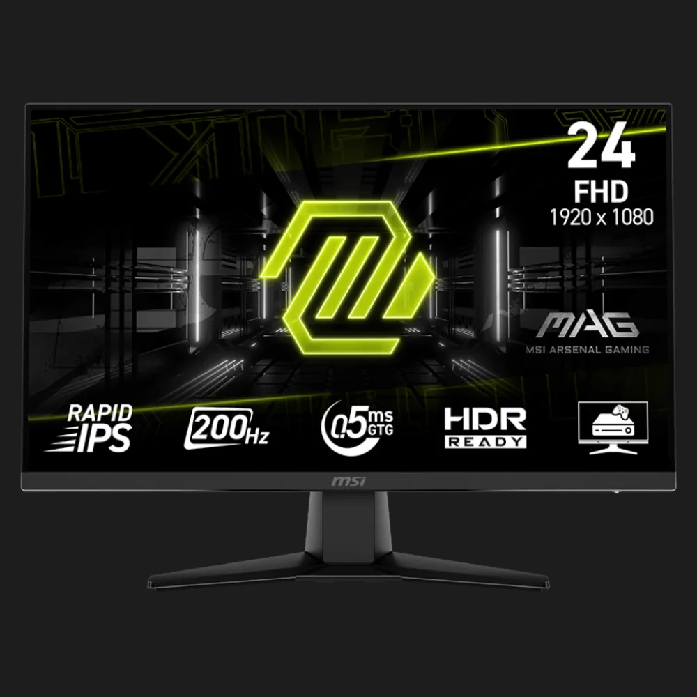 Монітор MSI 23.8" MAG 242F IPS 200Hz (UA)