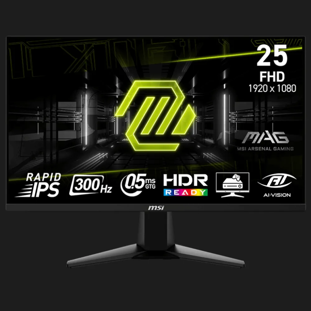 Монітор MSI 24.5" MAG 255XF IPS 300Hz (UA)