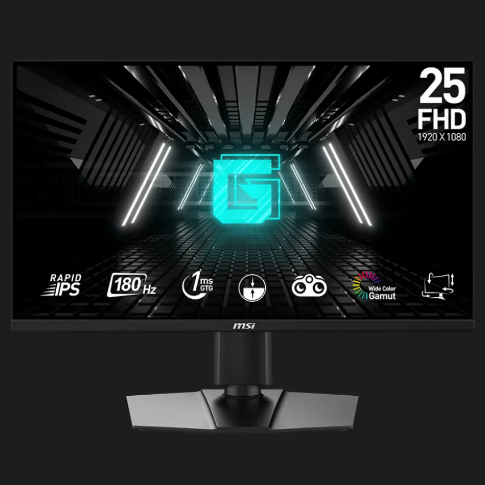 Монітор MSI 24.5" G255PF E2 IPS 180Hz (UA)