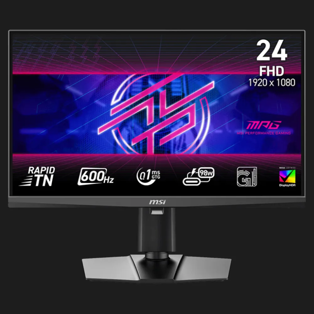Монітор MSI 24.1" MPG 242R X60N TN 600Hz (UA)