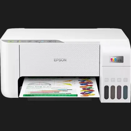 БФП Струменевий принтер Epson EcoTank L3276 (White) (C11CJ67436)