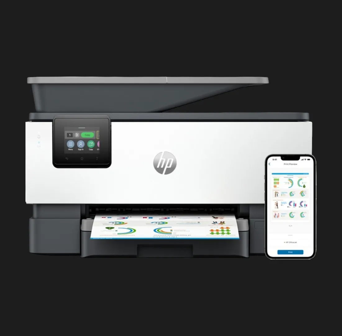 БФП cтруменевий HP OfficeJet Pro 9120b (4V2N8C) (White)