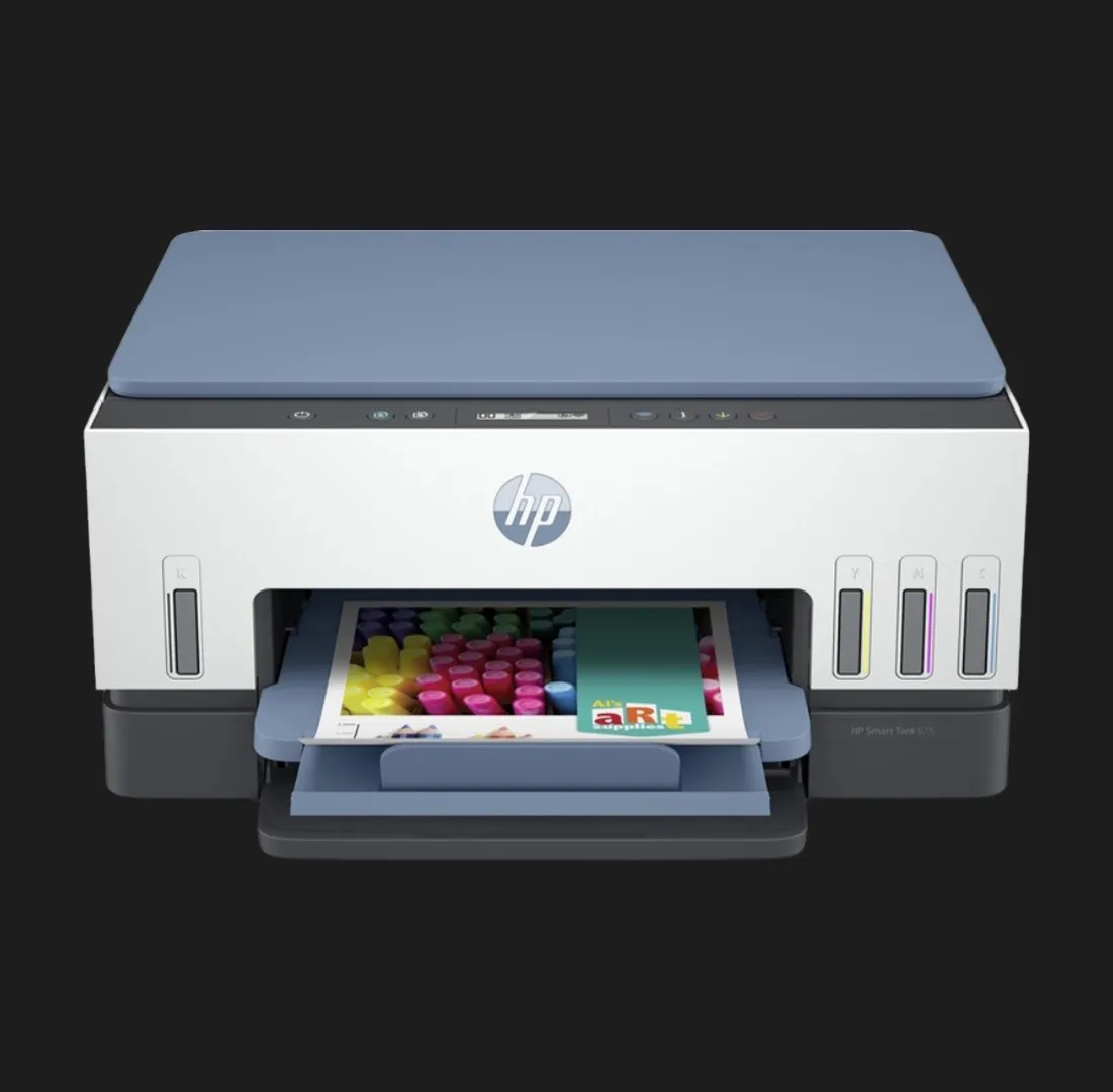 БФП струменевий HP Smart Tank 675 (28C12A) (White/Blue)