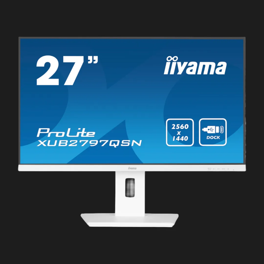 Монітор iiyama 27" IPS 100Hz XUB2797QSN-W2 (UA)