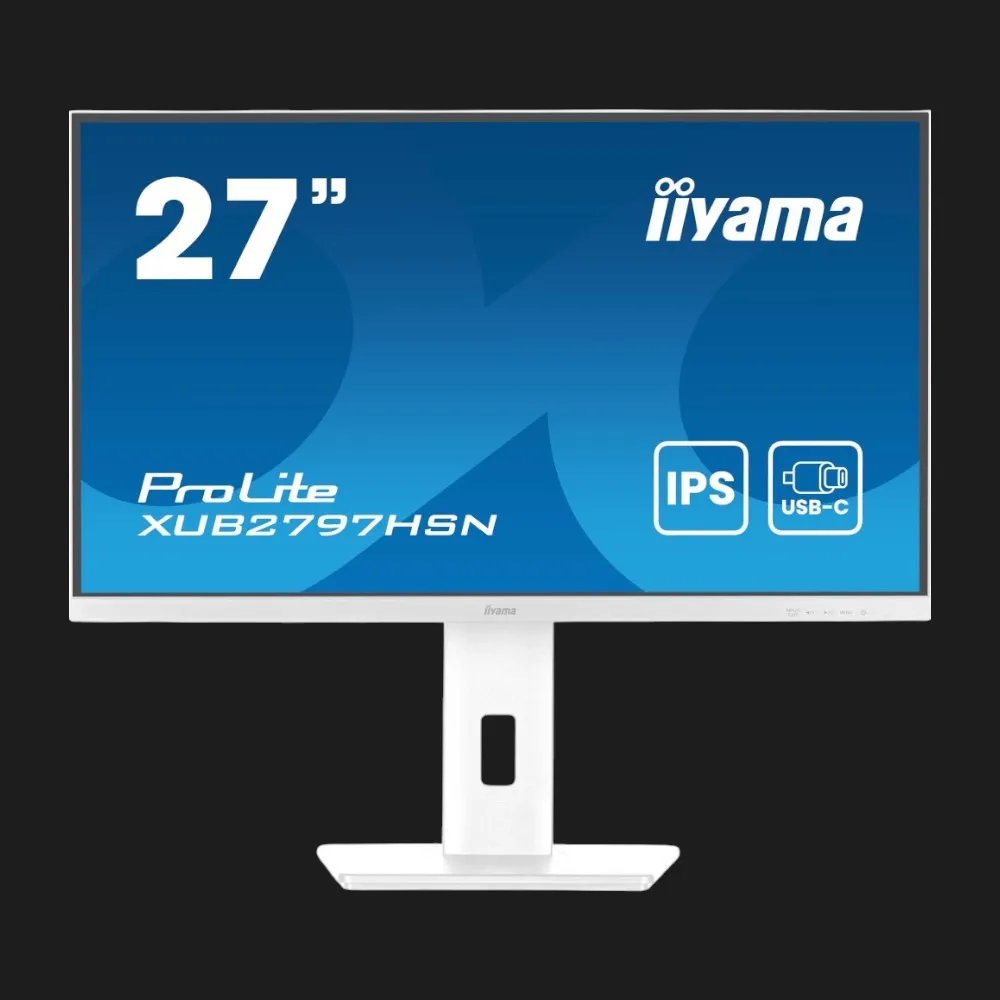 Монітор iiyama 27" IPS 100Hz XUB2797HSN-W2 (UA)