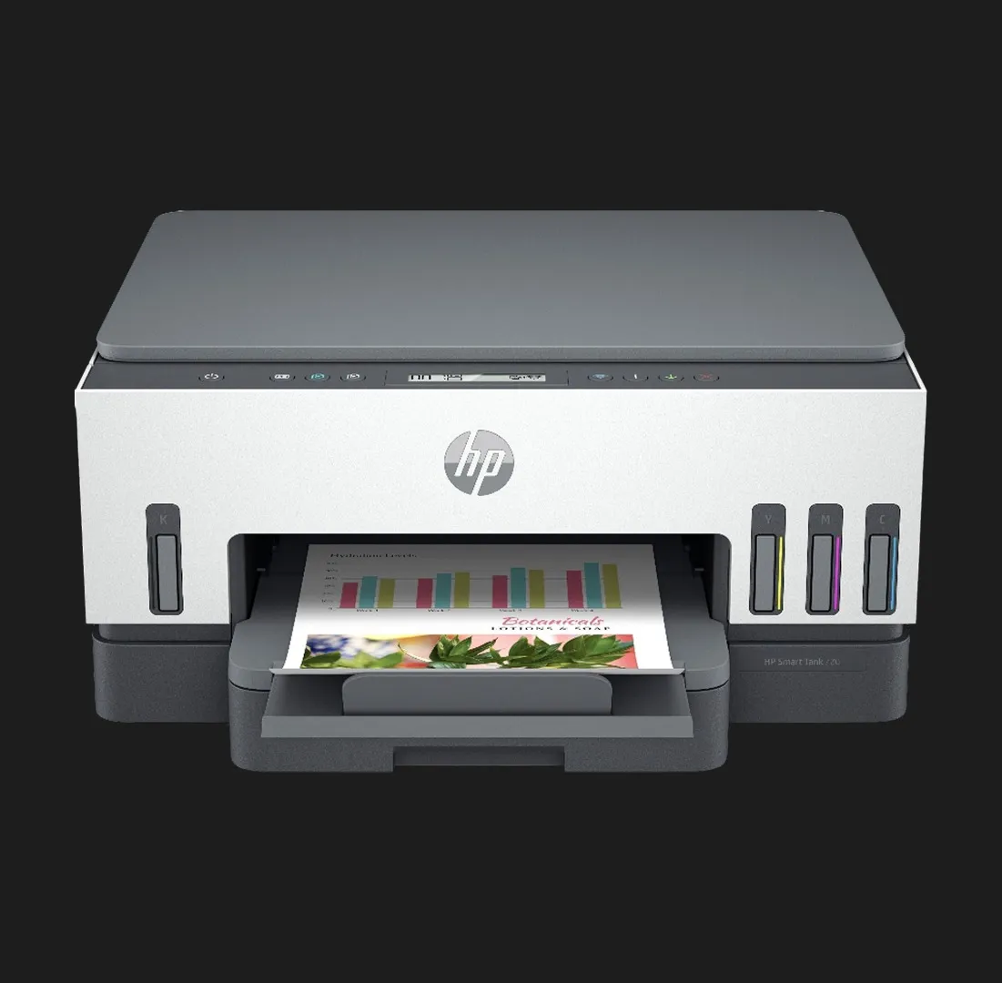 БФП струменевий HP Smart Tank 720 (6UU46A) (White/Gray)