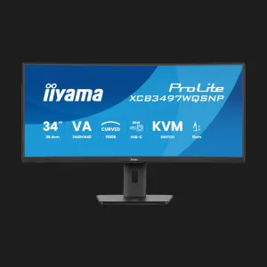 Монітор iiyama 34.1" VA 120Hz XCB3497WQSNP-B1 (UA) в Бродах