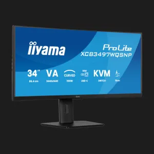 Монітор iiyama 34.1" VA 120Hz XCB3497WQSNP-B1 (UA) в Бродах