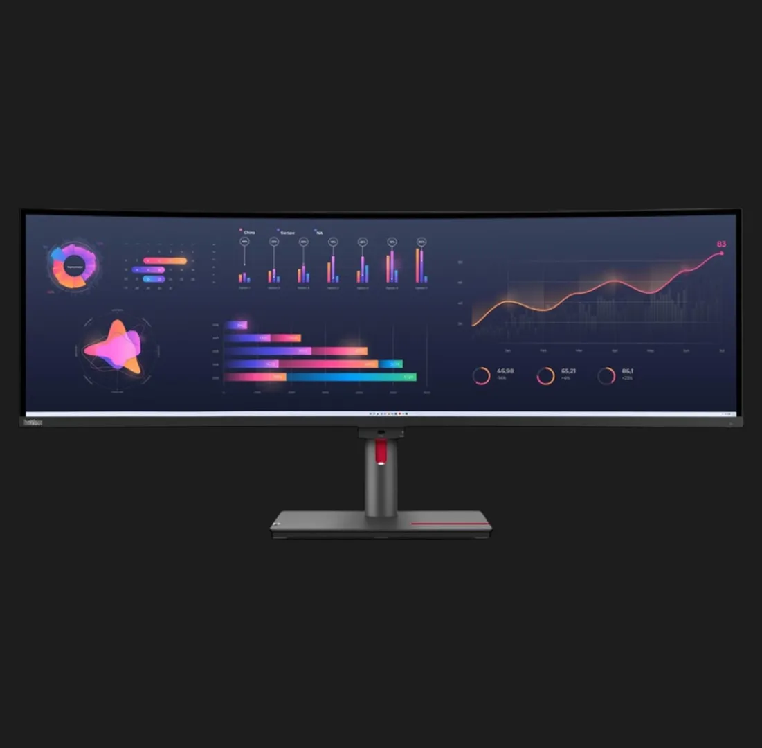 Монітор Lenovo 49" ThinkVision P49w-30 IPS 60Hz 63DBRAT1UA (UA)