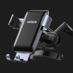 Автотримач UGREEN LP274 Gravity Phone Holder for Round Air Vent (Black) в Хмельницькому