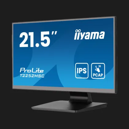 Монітор iiyama 21.5" ProLite IPS 75Hz T2252MSC-B2AG (UA)