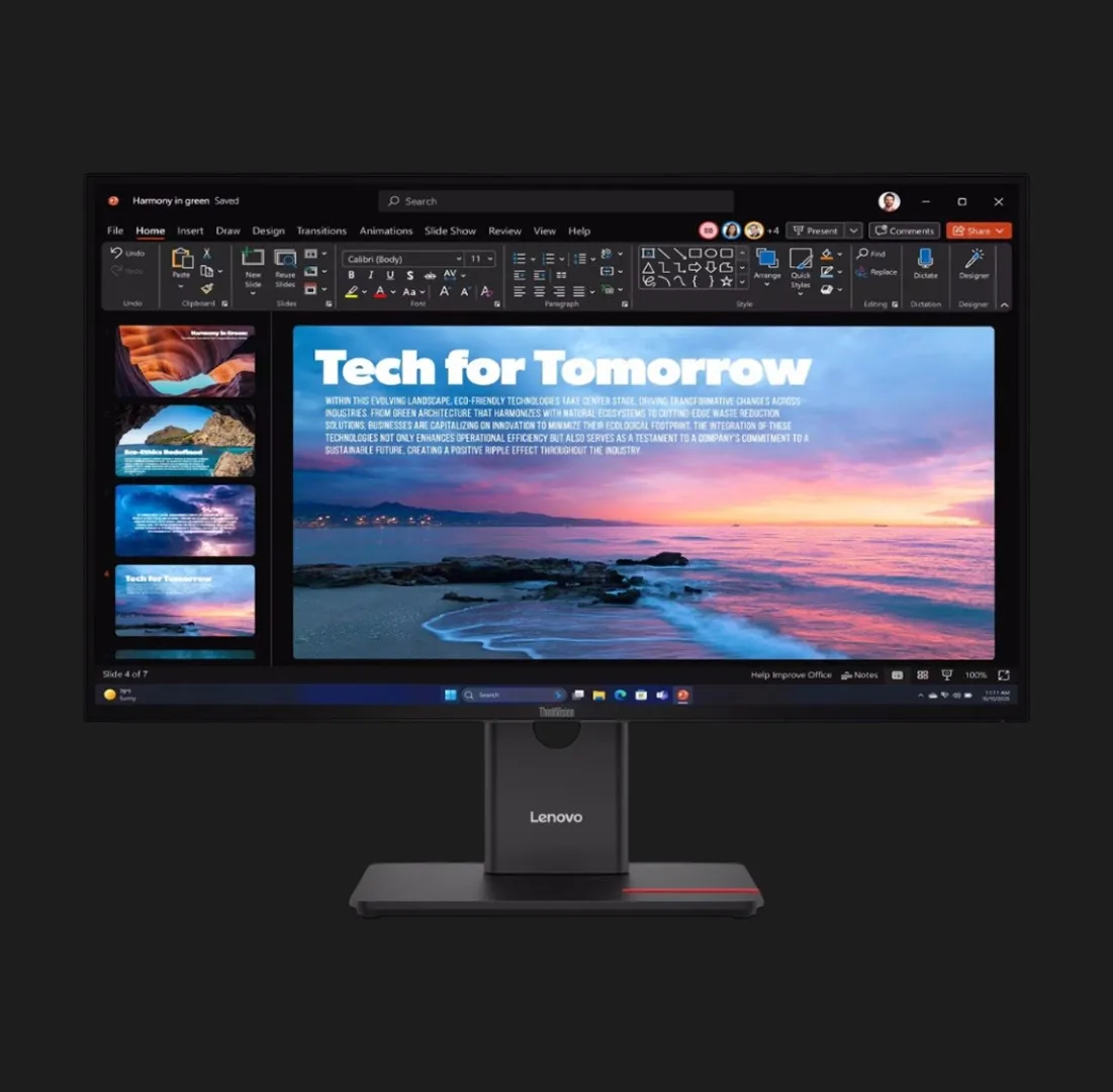 Монітор Lenovo 27" T27QD-40 IPS 120Hz 64AAGAT2UA (UA)