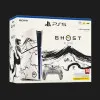Ігрова приставка Sony PlayStation 5 Slim (Blu-Ray) (Ghost of Yotei Black Limited Edition Bundle) (1TB)