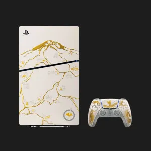 Ігрова приставка Sony PlayStation 5 Slim (Blu-Ray) (Ghost of Yotei Gold Limited Edition Bundle) (1TB) в Бродах
