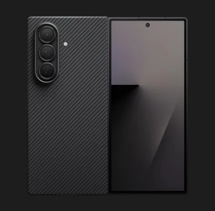 Чехол Pitaka Ultra-Slim Case для Samsung Galaxy Fold 7 (Black/Grey)