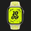 Apple Watch Series 11 GPS, 46mm Space Gray Aluminum Case with Volt Splash Nike Sport Band (M/L)