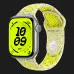 Apple Watch Series 11 GPS, 46mm Space Gray Aluminum Case with Volt Splash Nike Sport Band (M/L)