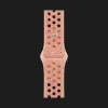 Apple Watch Series 11 GPS, 42mm Rose Gold Aluminum Case with Alpenglow Pink Nike Sport Band (M/L)