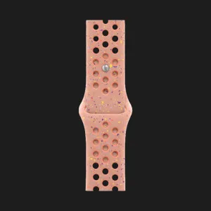 Apple Watch Series 11 GPS, 46mm Rose Gold Aluminum Case with Alpenglow Pink Nike Sport Band (S/M)
