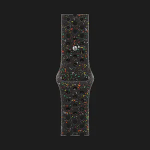 Apple Watch Series 11 GPS, 46mm Jet Black Aluminum Case with Midnight Black Nike Sport Band (M/L)