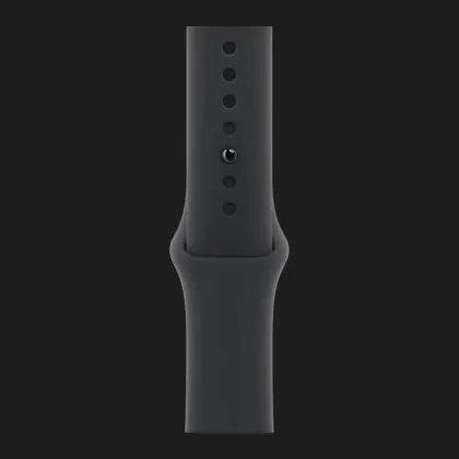 Apple Watch Series 11 GPS + LTE, 42mm Jet Black Aluminium Case with Black Sport Band (S/M) (MF834)
