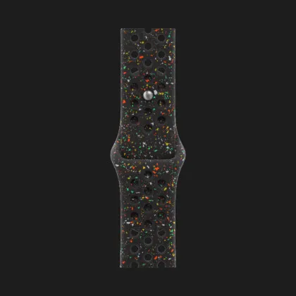 Apple Watch SE 3 GPS, 40mm Midnight Aluminum Case with Midnight Black Nike Sport Band (S/M)