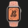 Apple Watch SE 3 GPS, 40mm Starlight Aluminum Case with Alpenglow Pink Nike Sport Band (S/M)