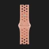 Apple Watch SE 3 GPS, 40mm Starlight Aluminum Case with Alpenglow Pink Nike Sport Band (S/M)