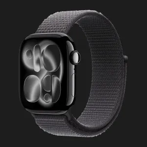 Ремінець Apple Sport Loop для Apple Watch 44/45/46/49 mm (Dark Gray)