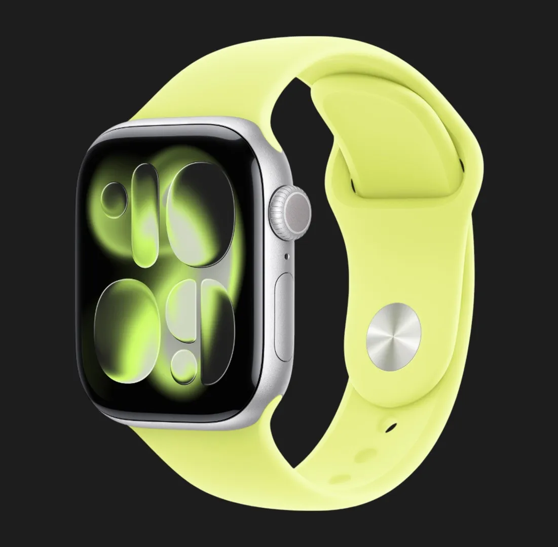 Ремінець Apple Sport Band для Apple Watch 38/40/41/42mm (Neon Yellow) (S/M)