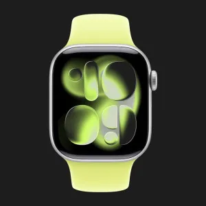 Ремінець Apple Sport Band для Apple Watch 44/45/46/49 mm (Neon Yellow) (M/L)