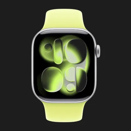 Ремінець Apple Sport Band для Apple Watch 44/45/46/49 mm (Neon Yellow) (M/L) в Чернігові