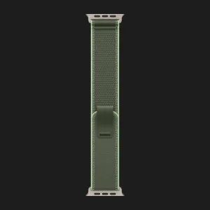 Ремінець Apple Trail Loop Band для Apple Watch 44/45/46/49 mm (Green/Neon) (Natural Titanium) (M/L)