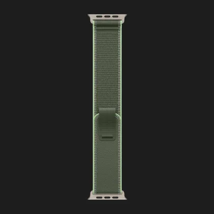 Ремешок Apple Trail Loop Band для Apple Watch 44/45/46/49 mm (Green/Neon) (Natural Titanium) (M/L) в Чернигове