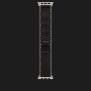 Ремінець Apple Trail Loop Band для Apple Watch 44/45/46/49 mm (Black/Charcoal) (Natural Titanium) (M/L)