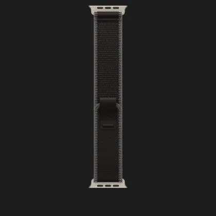 Ремінець Apple Trail Loop Band для Apple Watch 44/45/46/49 mm (Black/Charcoal) (Natural Titanium) (M/L) в Чернігові