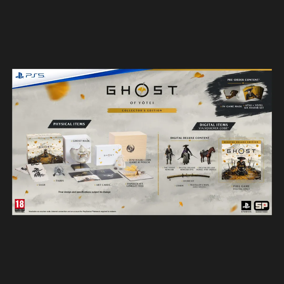 Гра Ghost of Yotei Collector's Edition для PS5