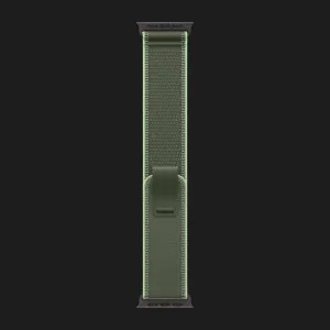 Ремінець Apple Trail Loop Band для Apple Watch 44/45/46/49 mm (Green/Neon) (Black Titanium) (S/M)