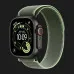 Ремінець Apple Trail Loop Band для Apple Watch 44/45/46/49 mm (Green/Neon) (Black Titanium) (M/L)