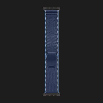 Ремінець Apple Trail Loop Band для Apple Watch 44/45/46/49 mm (Blue/Bright Blue) (Black Titanium) (M/L) в Чернігові