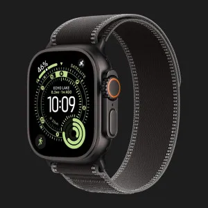 Ремінець Apple Trail Loop Band для Apple Watch 44/45/46/49 mm (Black/Charcoal) (Black Titanium) (M/L)