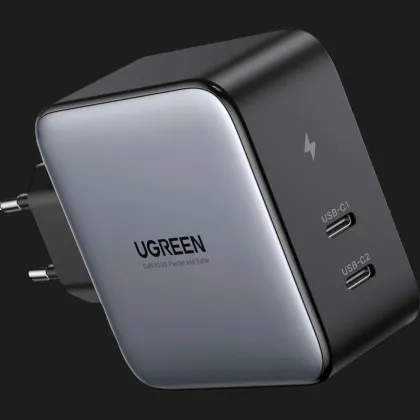 Блок питания UGREEN CD254 100W 2xUSB-C GaN Tech Fast Charger (Black) в Берегово
