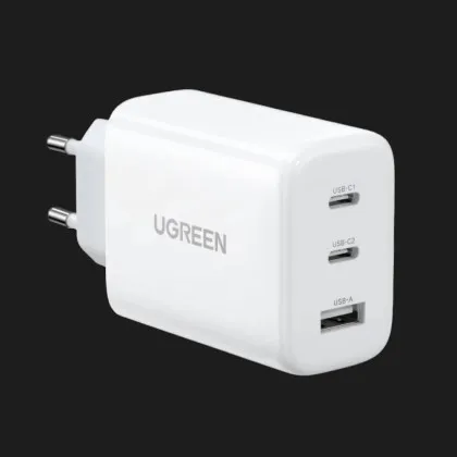 Блок питания UGREEN CD275 65W 2xUSB-C 1xUSB-A Fast Charger (White) в Коломые