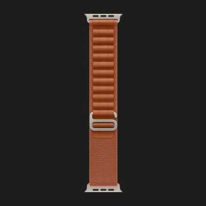 Ремінець Apple Alpine Loop для Apple Watch 49/46/45/44 mm (Terra Cotta) (Natural Titanium) (M) в Чернігові