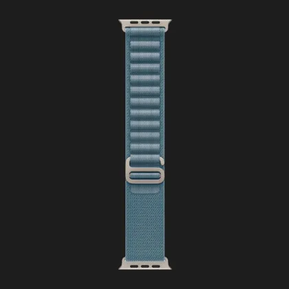 Ремінець Apple Alpine Loop для Apple Watch 49/46/45/44 mm (Light Blue) (Natural Titanium) (S) в Чернігові