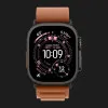 Ремінець Apple Alpine Loop для Apple Watch 49/46/45/44 mm (Terra Cotta) (Black Titanium) (L)