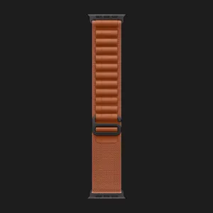 Ремінець Apple Alpine Loop для Apple Watch 49/46/45/44 mm (Terra Cotta) (Black Titanium) (L)