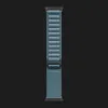 Ремінець Apple Alpine Loop для Apple Watch 49/46/45/44 mm (Light Blue) (Black Titanium) (S)