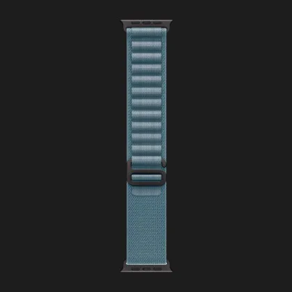 Ремінець Apple Alpine Loop для Apple Watch 49/46/45/44 mm (Light Blue) (Black Titanium) (S) в Чернігові